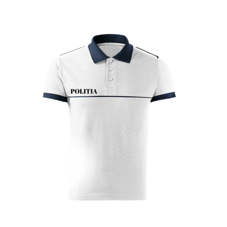 Tricou Polo - Politia Rutiera alb